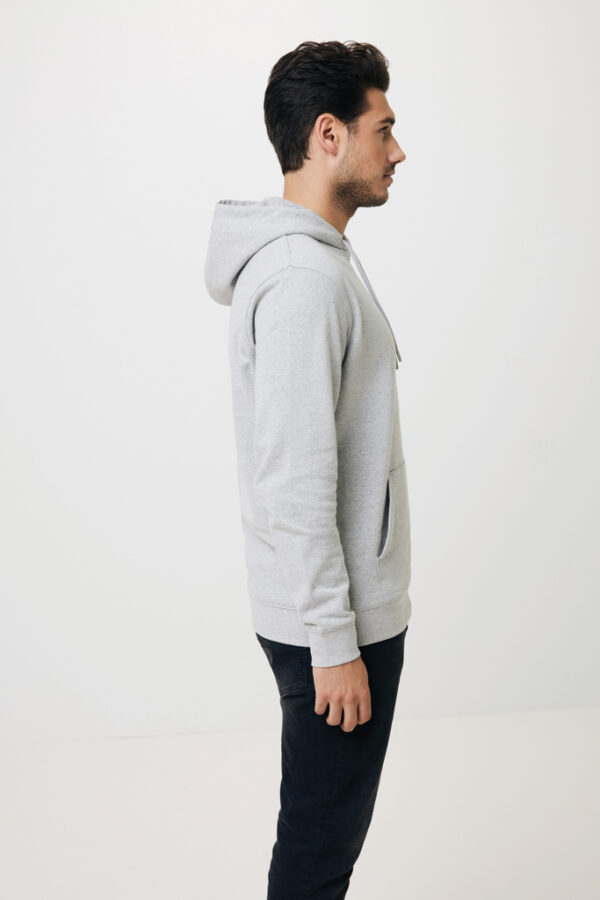 Iqoniq Torres recycled cotton hoodie undyed - Heather Grey