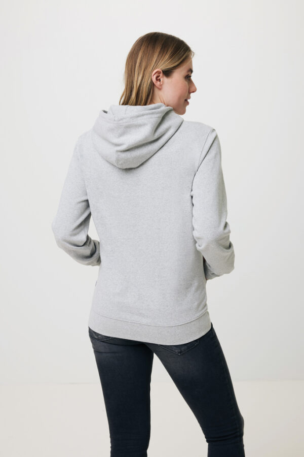 Iqoniq Torres recycled cotton hoodie undyed - Heather Grey