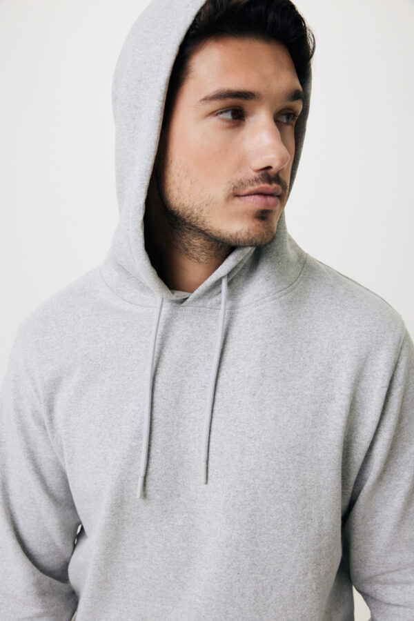 Iqoniq Torres recycled cotton hoodie undyed - Heather Grey