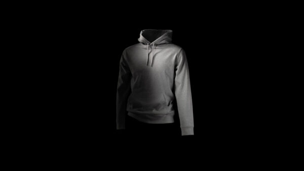 Iqoniq Torres recycled cotton hoodie undyed - Heather Grey