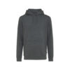 Iqoniq Torres recycled cotton hoodie undyed - Heather Anthracite