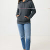 Iqoniq Torres recycled cotton hoodie undyed - Heather Anthracite