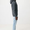 Iqoniq Torres recycled cotton hoodie undyed - Heather Anthracite