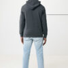 Iqoniq Torres recycled cotton hoodie undyed - Heather Anthracite