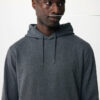 Iqoniq Torres recycled cotton hoodie undyed - Heather Anthracite