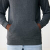 Iqoniq Torres recycled cotton hoodie undyed - Heather Anthracite