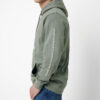 Iqoniq Torres recycled cotton hoodie undyed - Heather Green