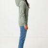 Iqoniq Torres recycled cotton hoodie undyed - Heather Green