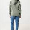 Iqoniq Torres recycled cotton hoodie undyed - Heather Green