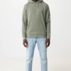 Iqoniq Torres recycled cotton hoodie undyed - Heather Green