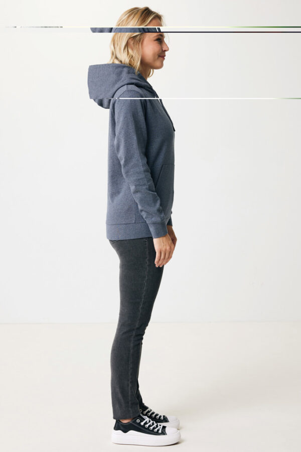 Iqoniq Torres recycled cotton hoodie undyed - Heather Navy