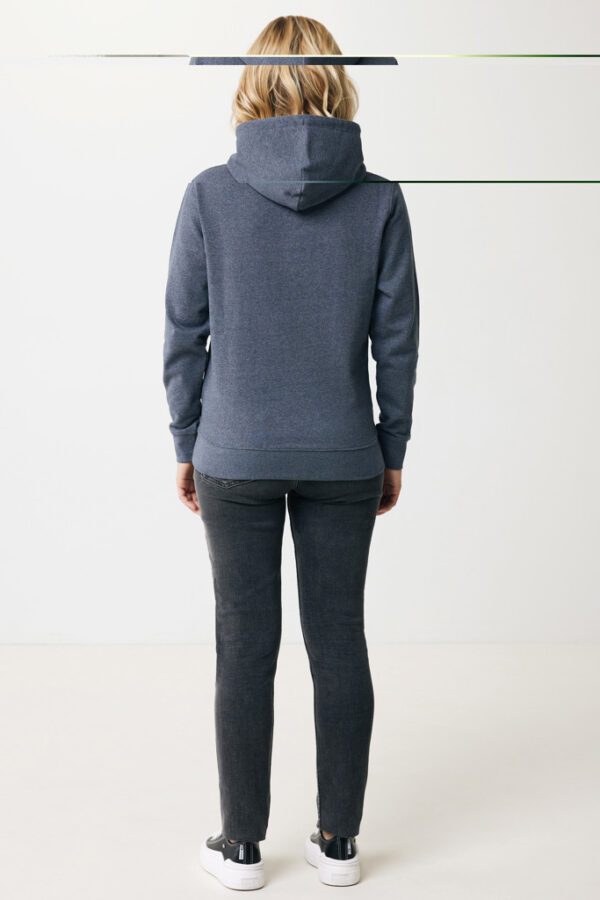 Iqoniq Torres recycled cotton hoodie undyed - Heather Navy