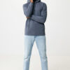 Iqoniq Torres recycled cotton hoodie undyed - Heather Navy