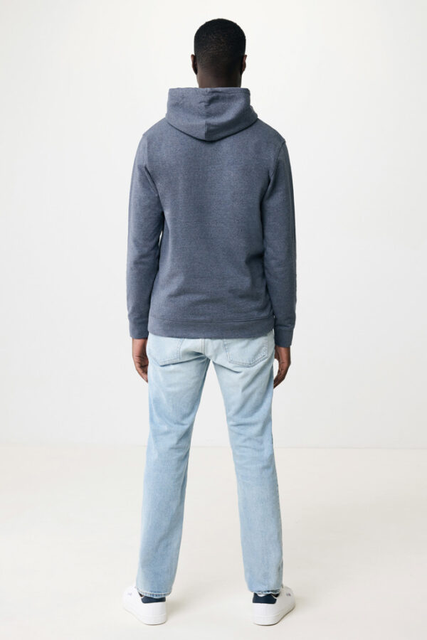 Iqoniq Torres recycled cotton hoodie undyed - Heather Navy