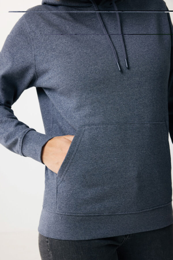 Iqoniq Torres recycled cotton hoodie undyed - Heather Navy