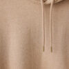 Iqoniq Torres recycled cotton hoodie undyed - Heather Brown