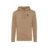 Iqoniq Torres recycled cotton hoodie undyed - Heather Brown