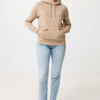 Iqoniq Torres recycled cotton hoodie undyed - Heather Brown