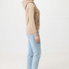 Iqoniq Torres recycled cotton hoodie undyed - Heather Brown