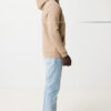 Iqoniq Torres recycled cotton hoodie undyed - Heather Brown