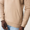 Iqoniq Torres recycled cotton hoodie undyed - Heather Brown