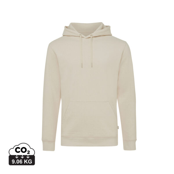 Iqoniq Torres recycled cotton hoodie undyed - Natural Raw