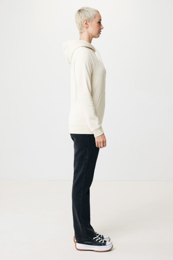 Iqoniq Torres recycled cotton hoodie undyed - Natural Raw