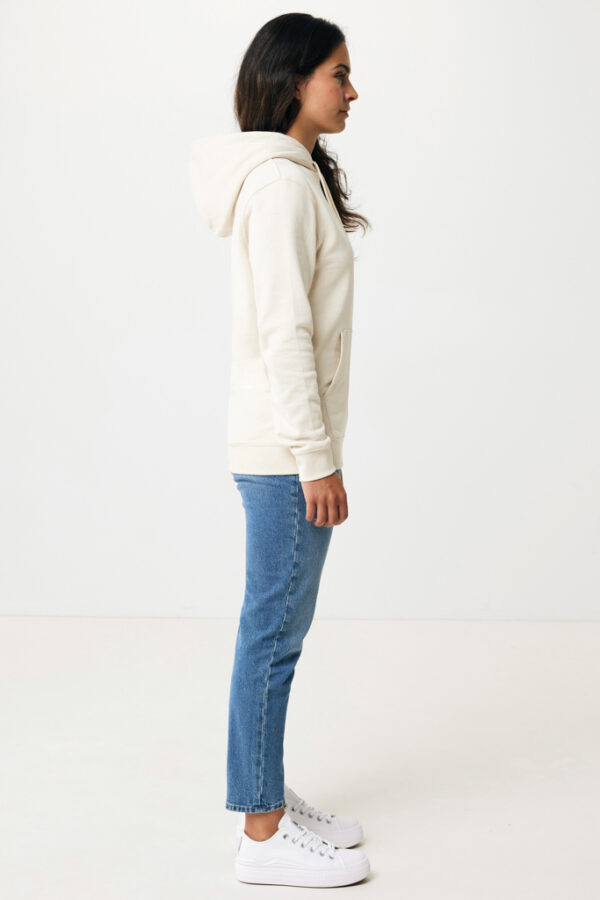 Iqoniq Torres recycled cotton hoodie undyed - Natural Raw