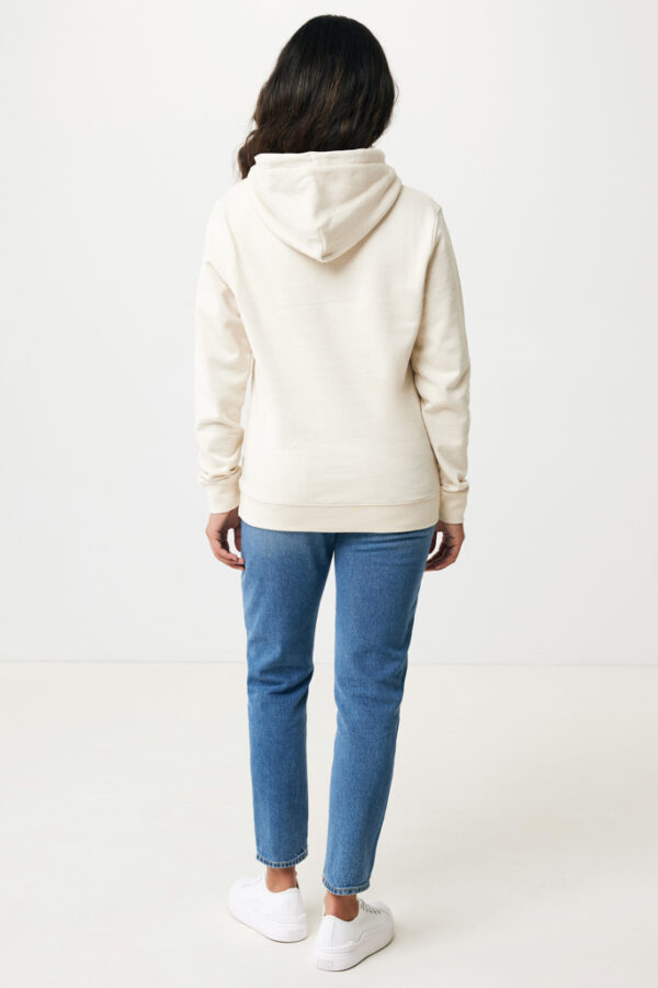 Iqoniq Torres recycled cotton hoodie undyed - Natural Raw