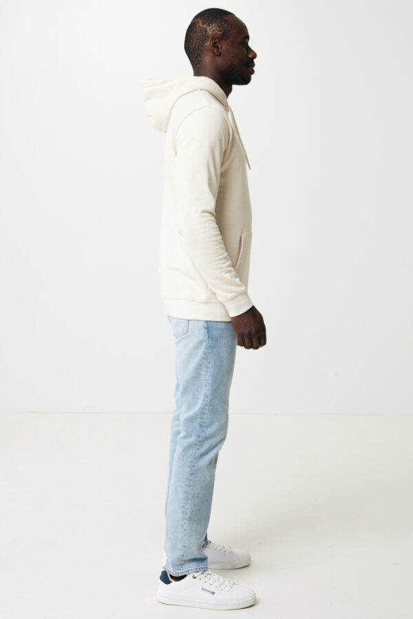 Iqoniq Torres recycled cotton hoodie undyed - Natural Raw