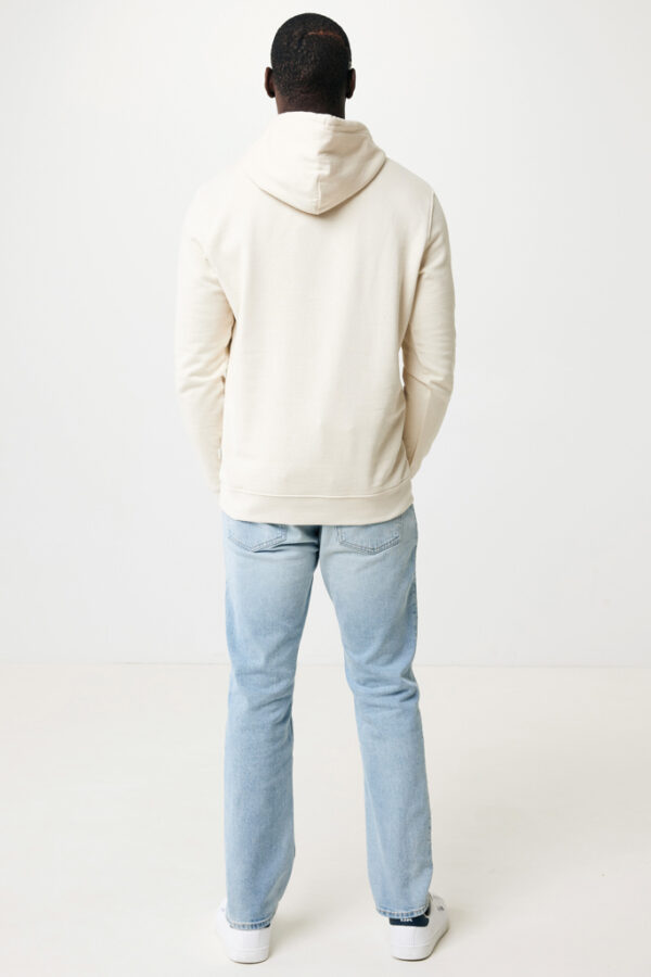 Iqoniq Torres recycled cotton hoodie undyed - Natural Raw