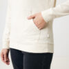 Iqoniq Torres recycled cotton hoodie undyed - Natural Raw