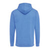 Iqoniq Torres recycled cotton hoodie undyed - Heather Blue