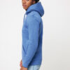 Iqoniq Torres recycled cotton hoodie undyed - Heather Blue