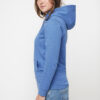 Iqoniq Torres recycled cotton hoodie undyed - Heather Blue