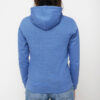 Iqoniq Torres recycled cotton hoodie undyed - Heather Blue