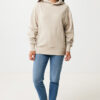 Iqoniq Yoho recycled cotton relaxed hoodie - Desert