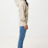 Iqoniq Yoho recycled cotton relaxed hoodie - Desert