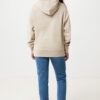 Iqoniq Yoho recycled cotton relaxed hoodie - Desert