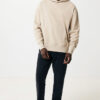 Iqoniq Yoho recycled cotton relaxed hoodie - Desert