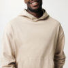 Iqoniq Yoho recycled cotton relaxed hoodie - Desert