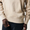 Iqoniq Yoho recycled cotton relaxed hoodie - Desert