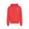 Iqoniq Yoho recycled cotton relaxed hoodie - Luscious Red