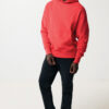 Iqoniq Yoho recycled cotton relaxed hoodie - Luscious Red