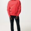 Iqoniq Yoho recycled cotton relaxed hoodie - Luscious Red