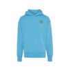 Iqoniq Yoho recycled cotton relaxed hoodie - Tranquil Blue