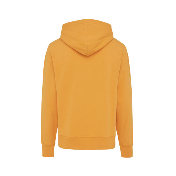 Iqoniq Yoho recycled cotton relaxed hoodie - Sundial Orange