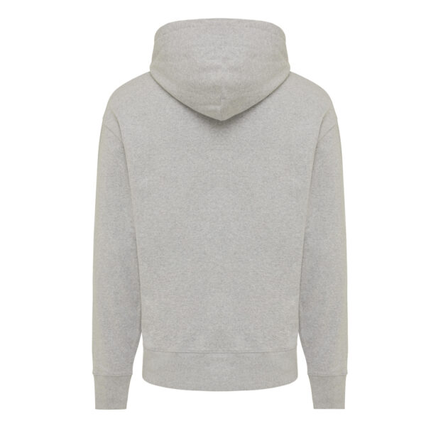 Iqoniq Yoho recycled cotton relaxed hoodie - Heather Grey