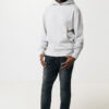 Iqoniq Yoho recycled cotton relaxed hoodie - Heather Grey