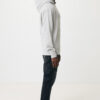 Iqoniq Yoho recycled cotton relaxed hoodie - Heather Grey